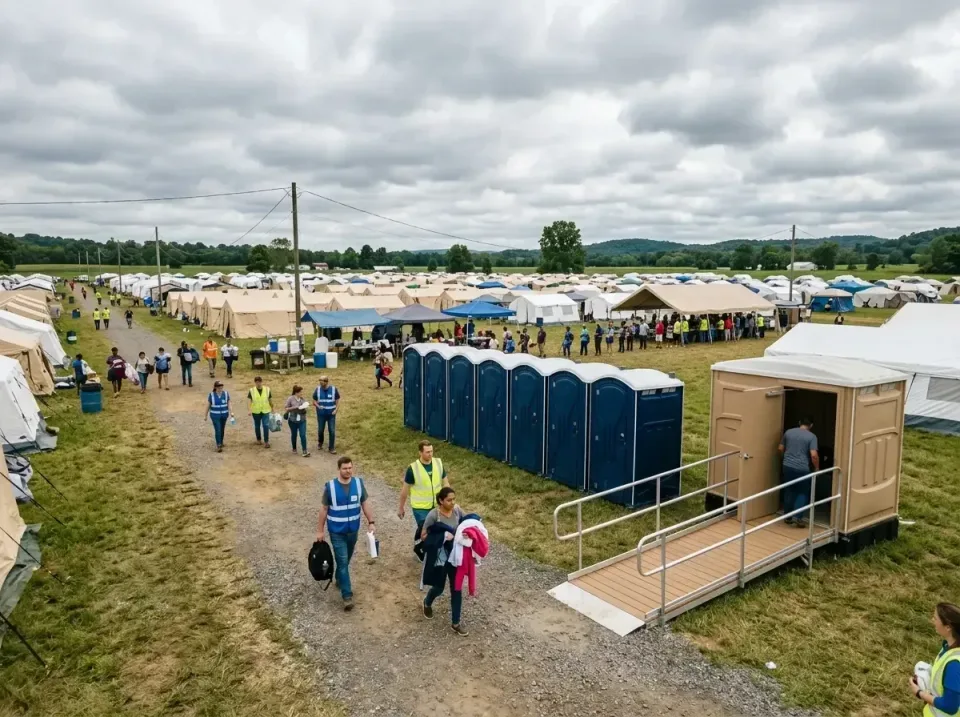 disaster-relief-camp-restrooms-010 — frequently asked questions, Dumpster & Portable Bathrooms Rental in Hope Mills, NC